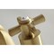 Kingston Brass KS4947ZX 8" Widespread Bathroom Faucet, Brushed Brass KS4947ZX - alternate 2
